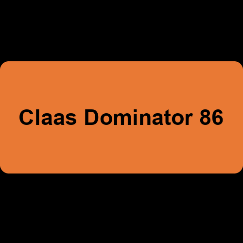 Claas Dominator 86